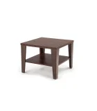 Bedside table MANTA KWADRAT dark walnut order